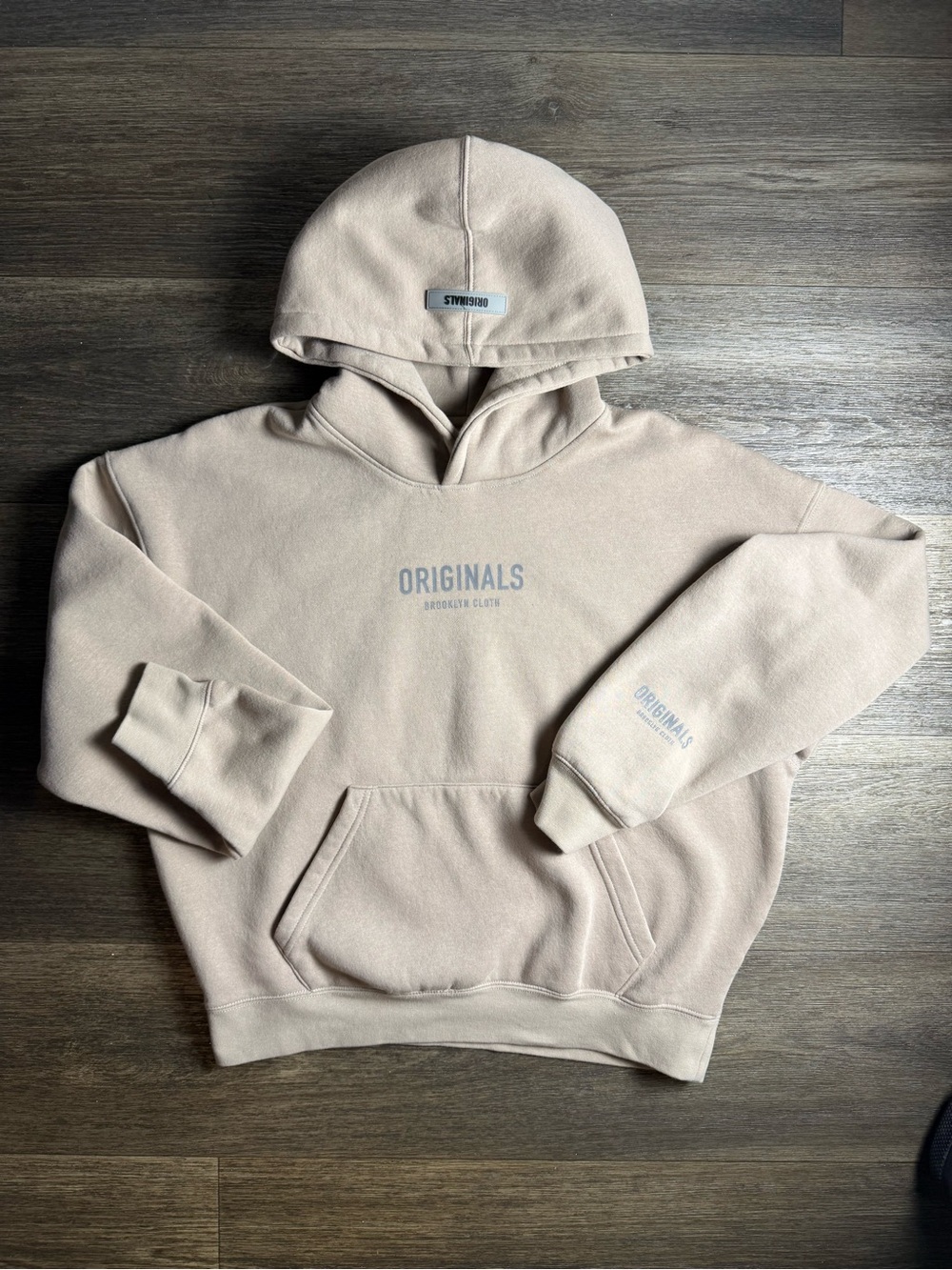 ORIGINALS Beige Hoodie Sweatshirt